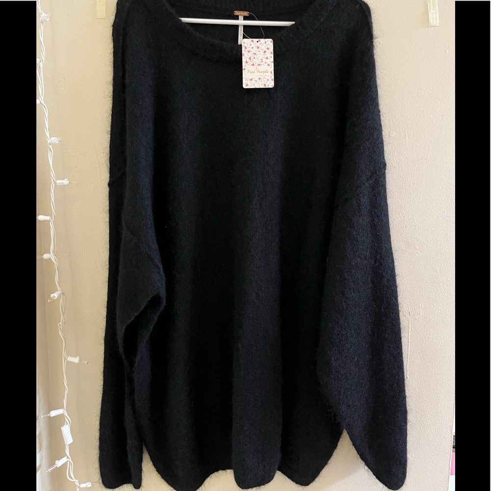 Free People alpaca oversized sweater